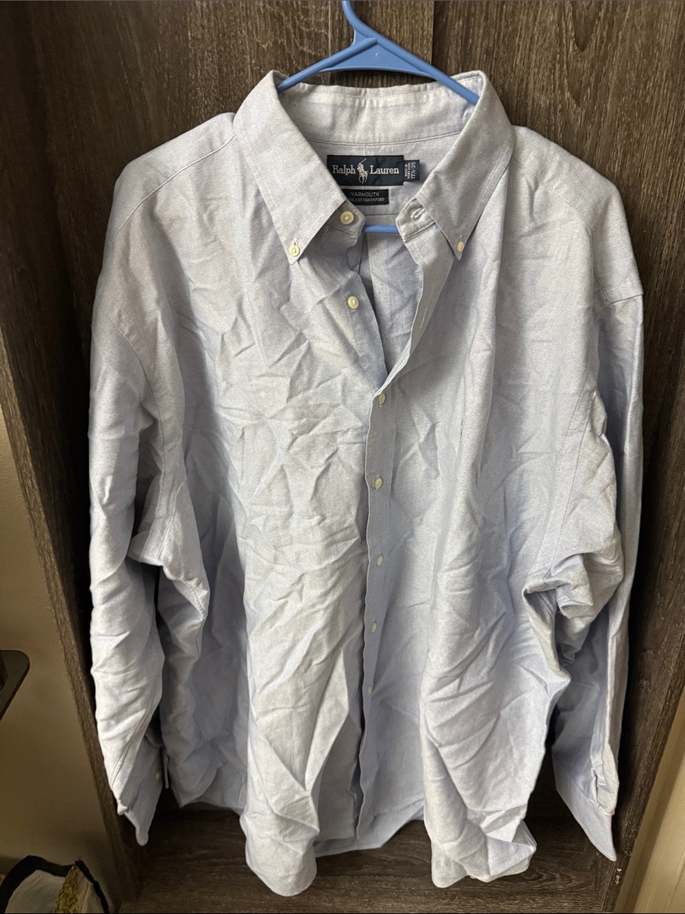 Ralph Lauren Light Blue Button-Down Dress Shirt